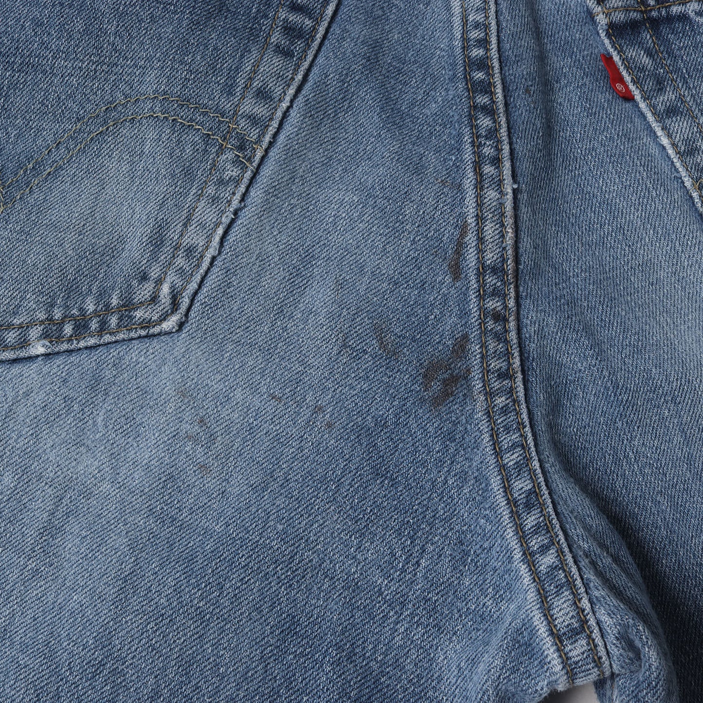 00s 569 ヴィンテージ加工 ルーズ ストレート デニムパンツ