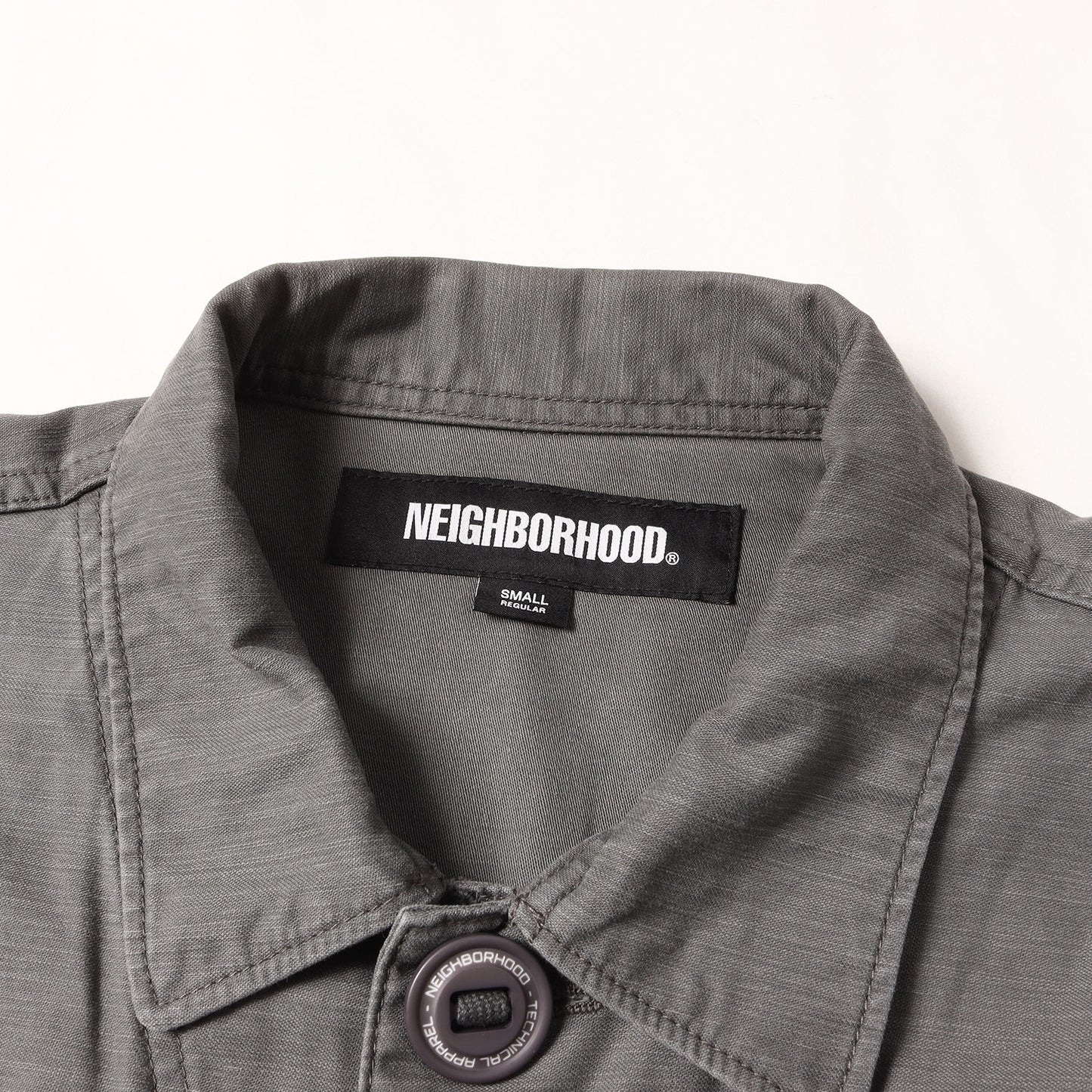 25SS 製品加工 バックサテン BDU ミリタリーシャツ(BDU SHIRT LS)