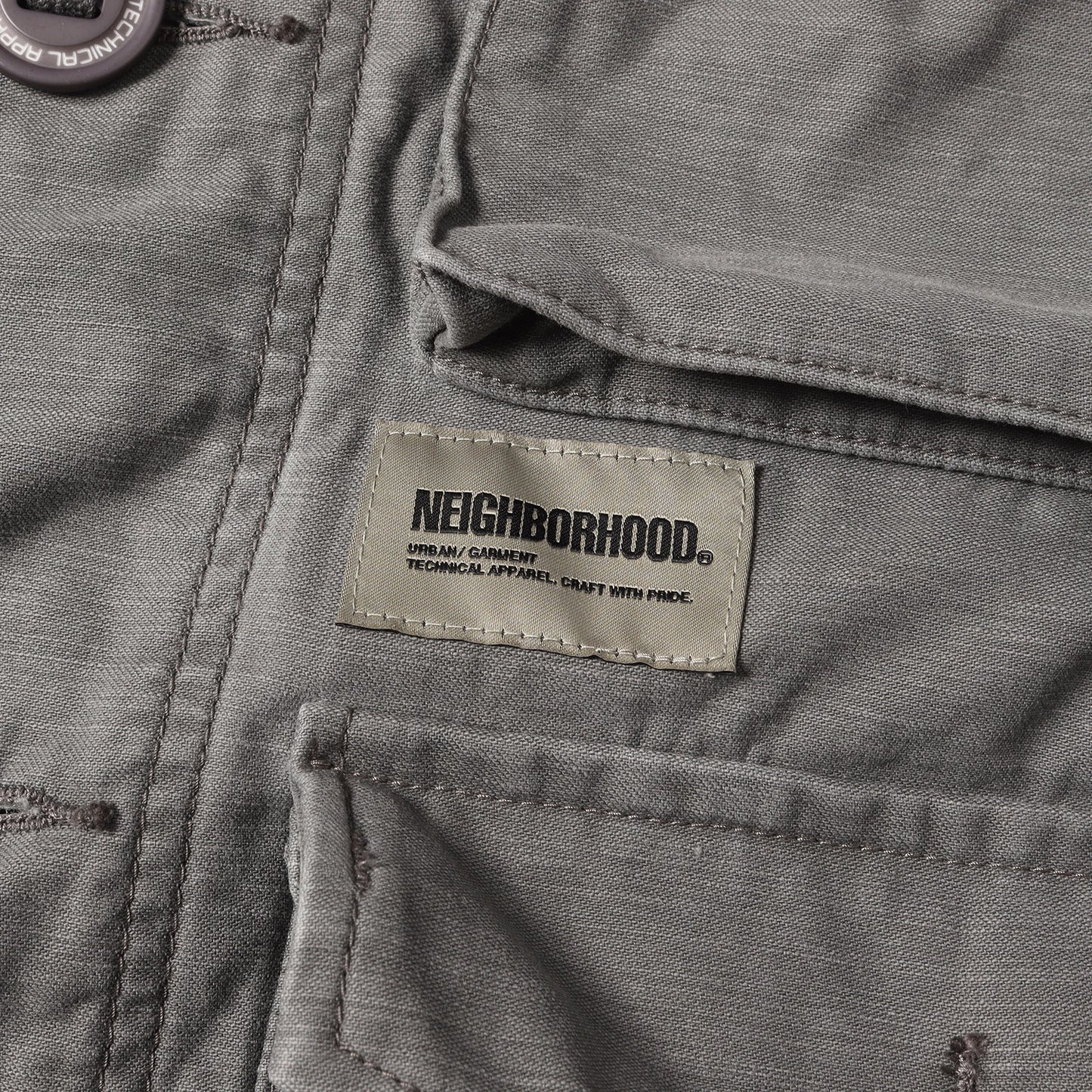 25SS 製品加工 バックサテン BDU ミリタリーシャツ(BDU SHIRT LS)