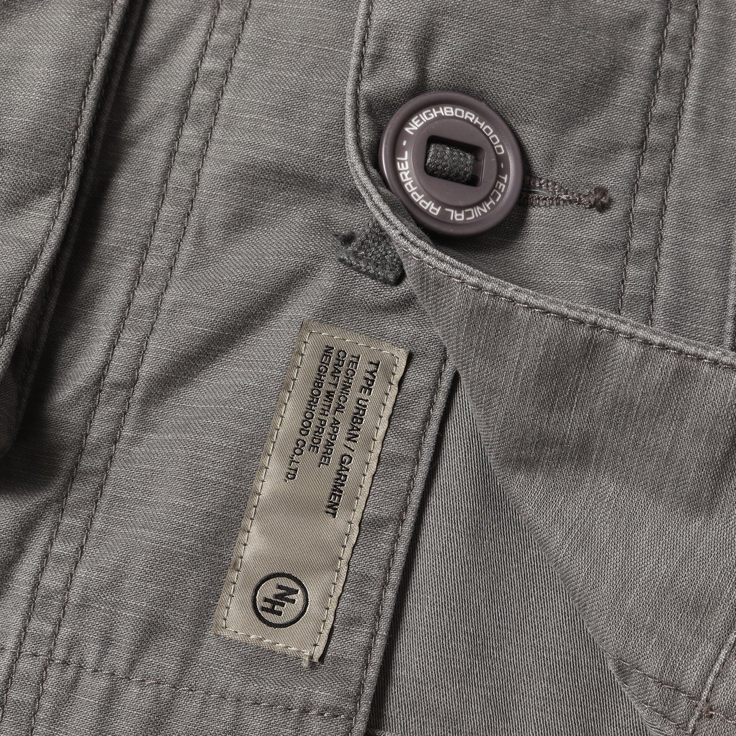 25SS 製品加工 バックサテン BDU ミリタリーシャツ(BDU SHIRT LS)