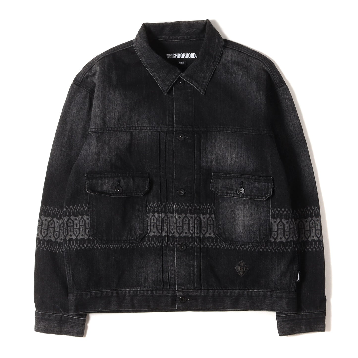 23SS ブラックアイコン 2ndタイプ デニムジャケット(BI TYPE 2 JACKET)