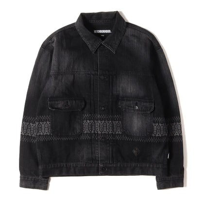 23SS ブラックアイコン 2ndタイプ デニムジャケット(BI TYPE 2 JACKET)