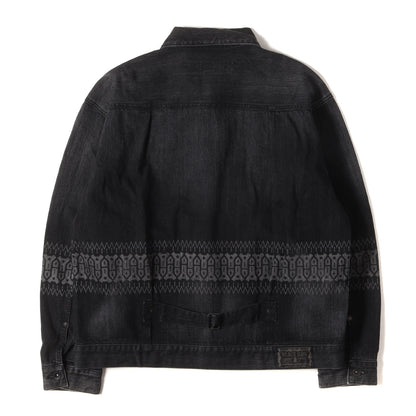 23SS ブラックアイコン 2ndタイプ デニムジャケット(BI TYPE 2 JACKET)