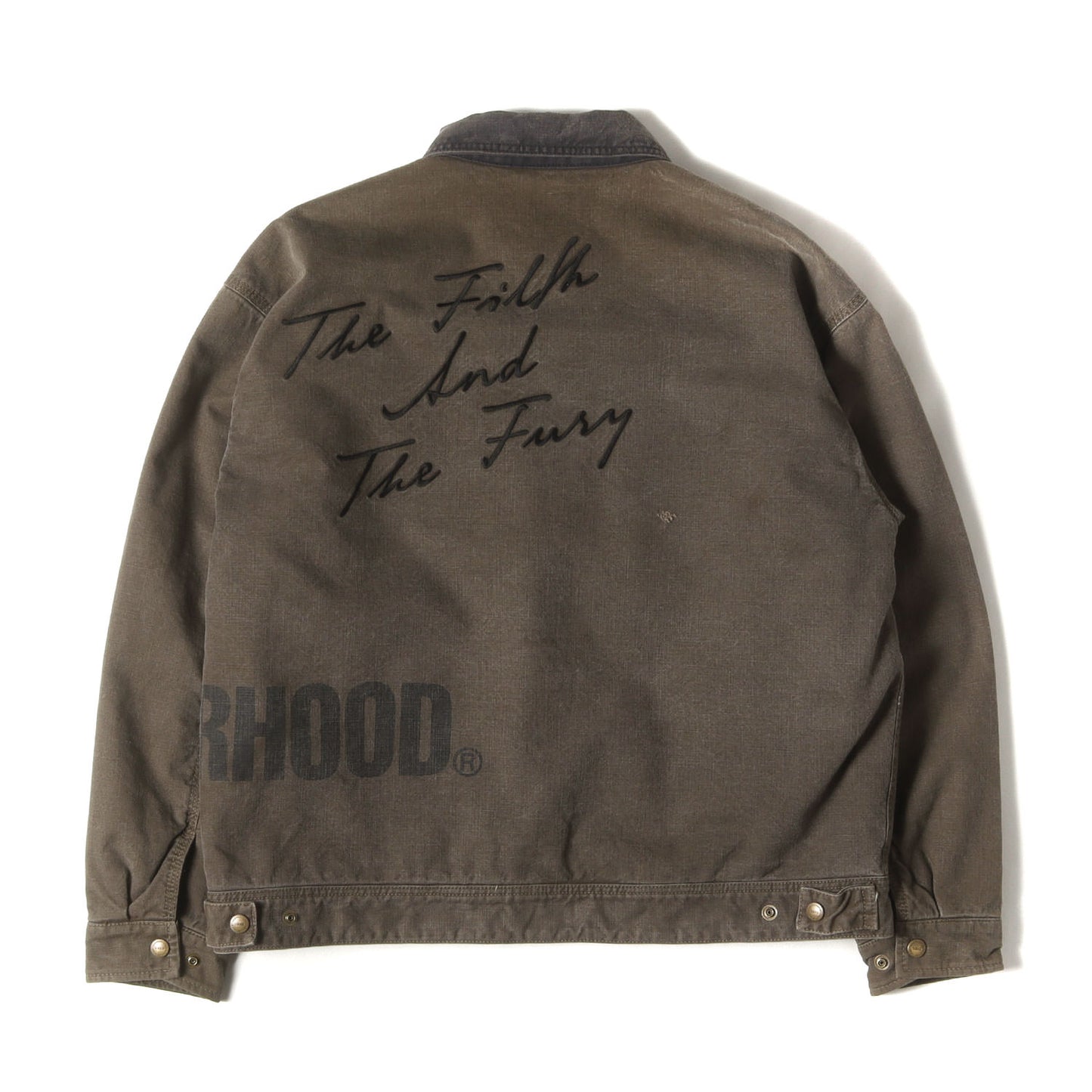 24AW サベージ加工 ブランケット付き ダック ワークジャケット(DUCK WORK JACKET)