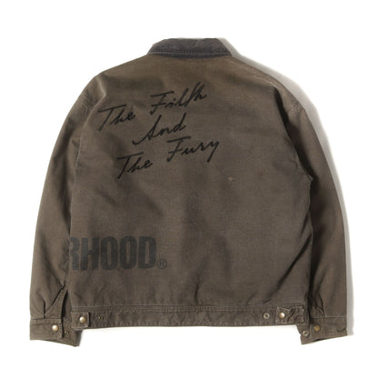 24AW サベージ加工 ブランケット付き ダック ワークジャケット(DUCK WORK JACKET)