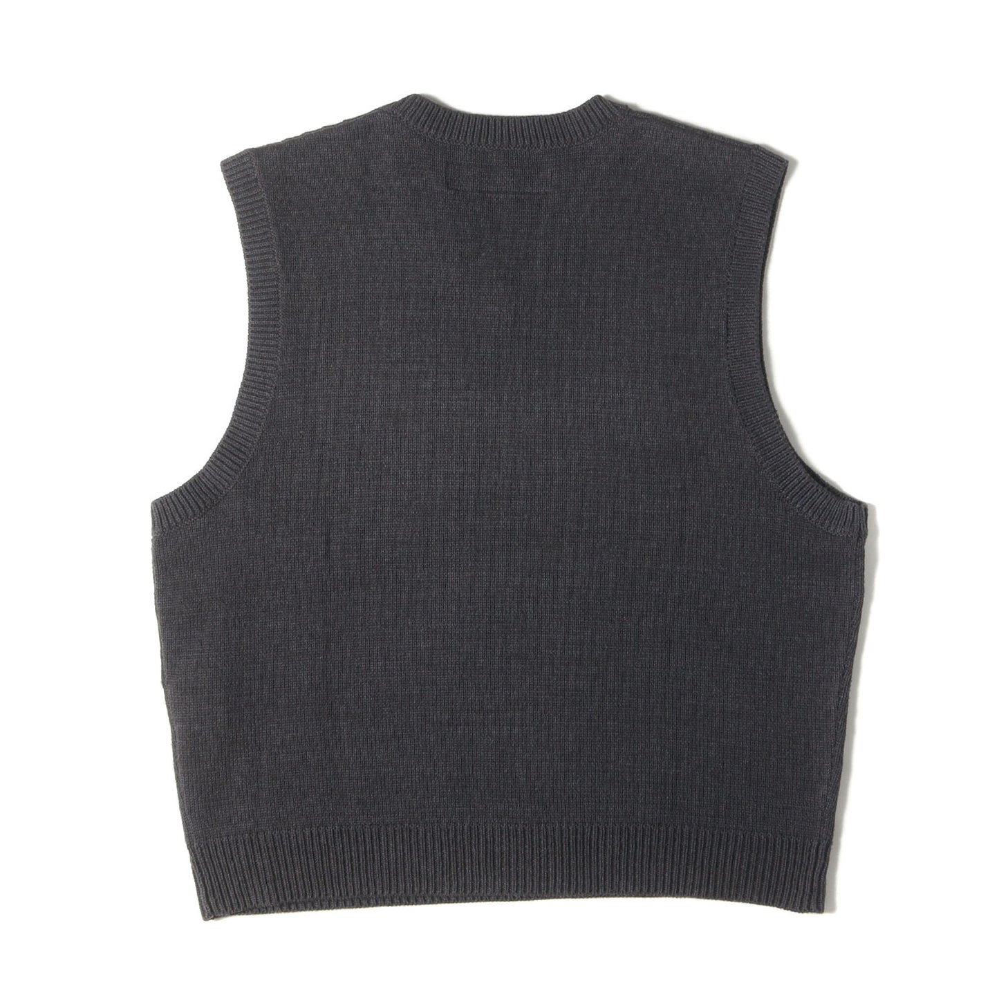 24SS Vネック ニットベスト(PLAIN V-NECK VEST)