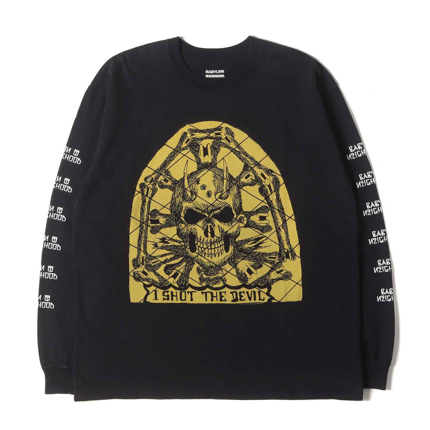 24SS ×BABYLON ×Ric Clayton 死神 ロングスリーブ Tシャツ(TEE LS-1)
