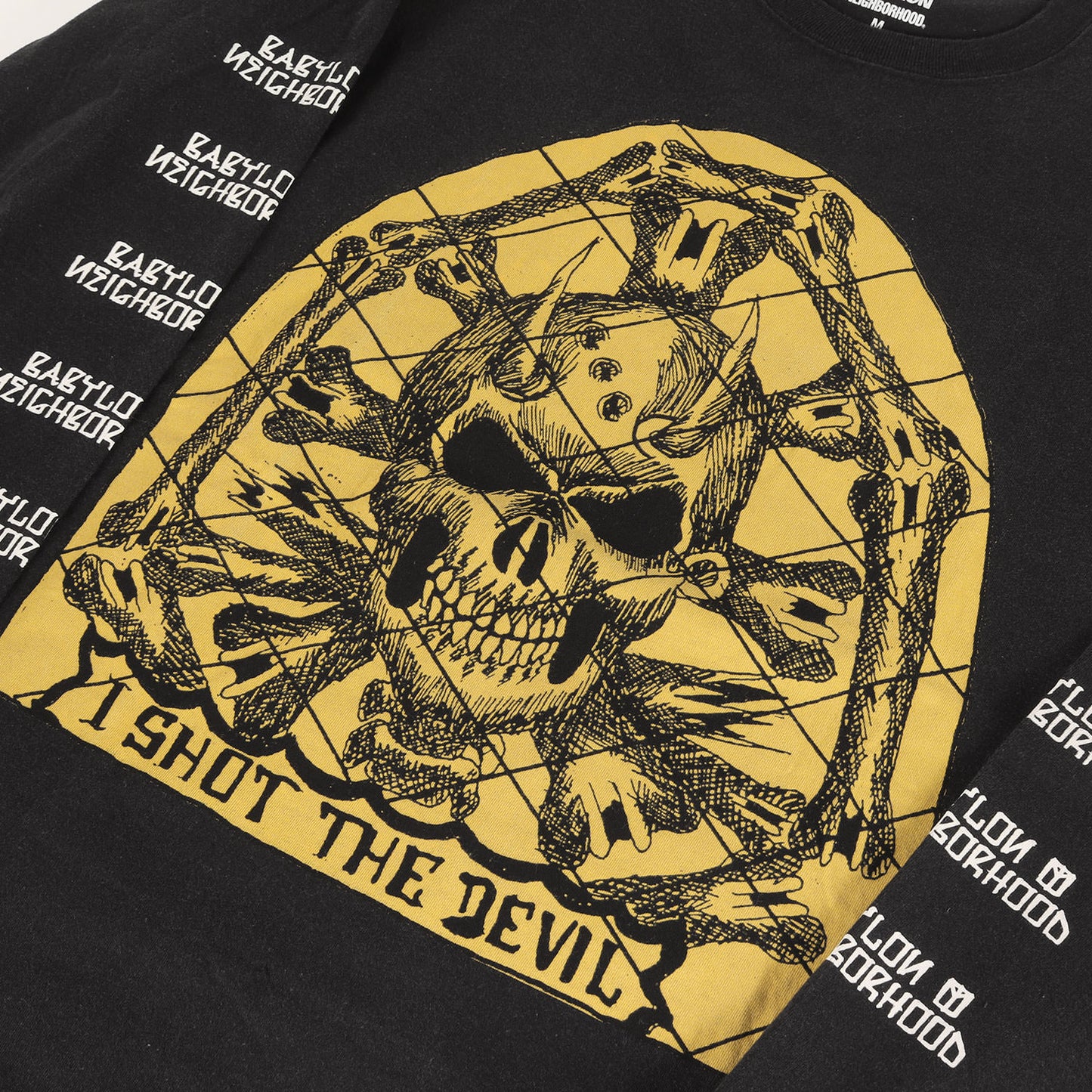 24SS ×BABYLON ×Ric Clayton 死神 ロングスリーブ Tシャツ(TEE LS-1)