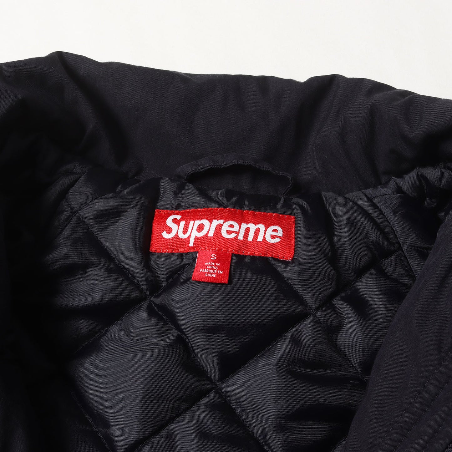 23AW グラフィック刺繍 裏地キルティング ワークジャケット(Peace Embroidered Work Jacket)