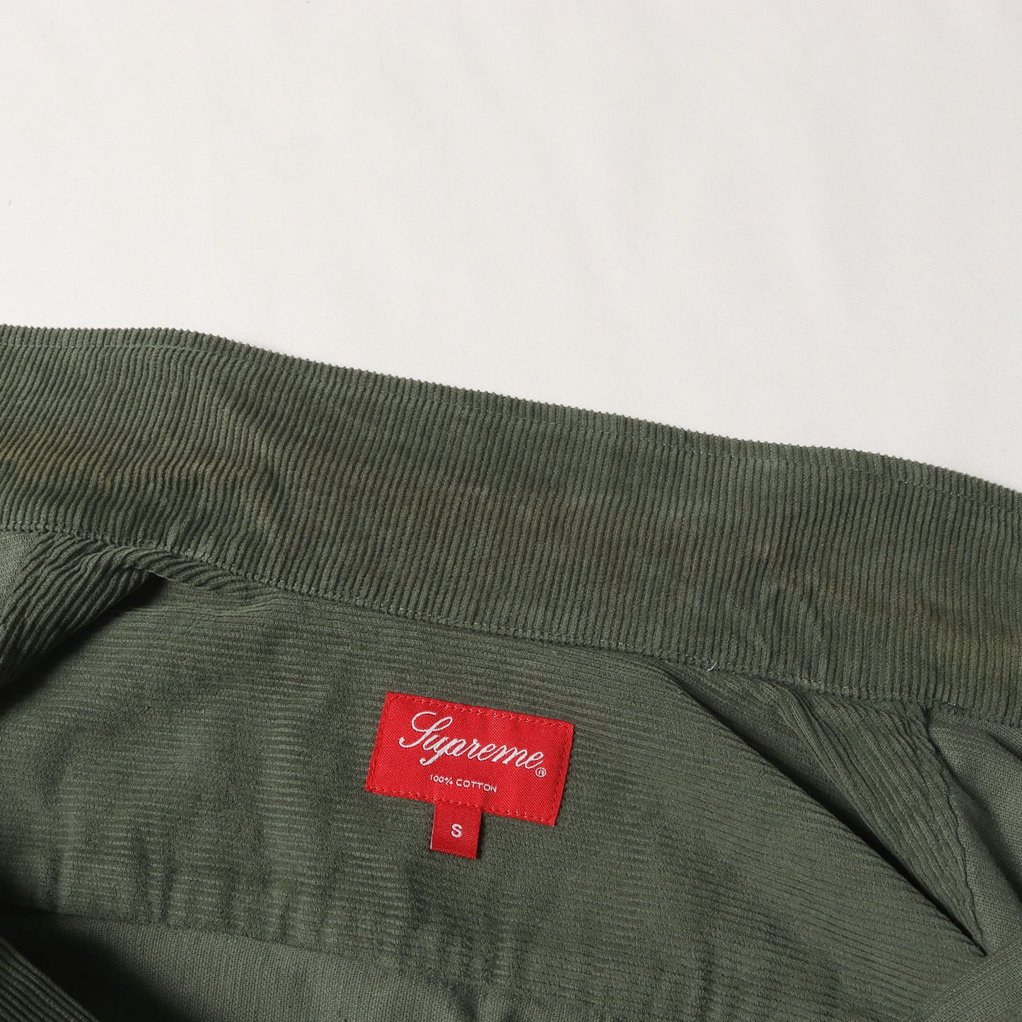 21AW ゴンズ グラフィック刺繍 コーデュロイ ワークシャツ(Gonz Corduroy Work Shirt)