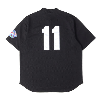 24AW Sロゴ ヘンリーネック メッシュジャージ ベースボールシャツ(S Logo Baseball Henley)