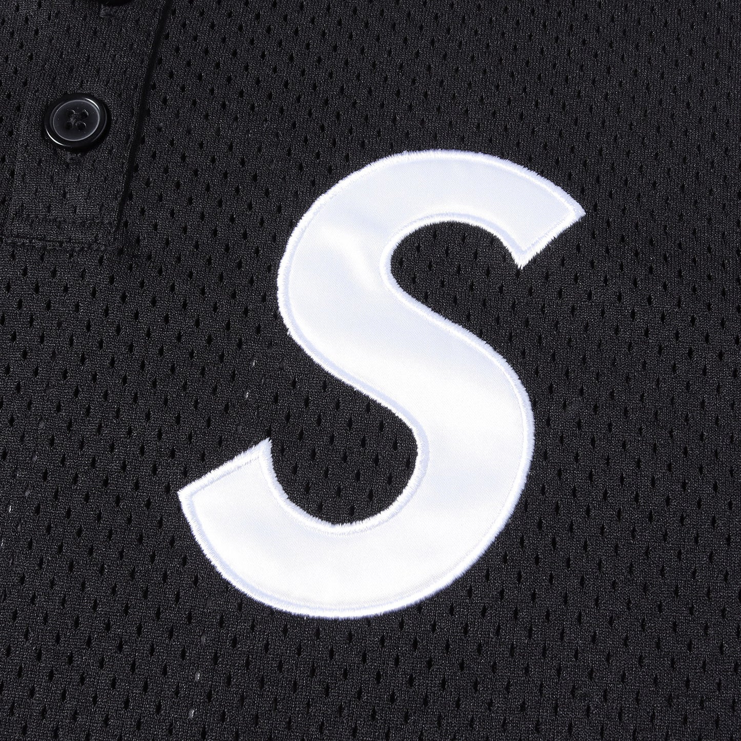 24AW Sロゴ ヘンリーネック メッシュジャージ ベースボールシャツ(S Logo Baseball Henley)