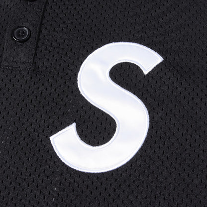 24AW Sロゴ ヘンリーネック メッシュジャージ ベースボールシャツ(S Logo Baseball Henley)