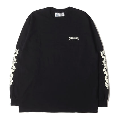 24SS ハイビスカス&ハエ ロングスリーブ Tシャツ(L/S HIBISCUS TEE)