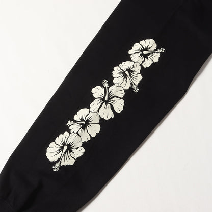 24SS ハイビスカス&ハエ ロングスリーブ Tシャツ(L/S HIBISCUS TEE)