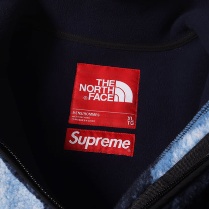 21AW ×THE NORTH FACE ブリーチド デニム フリース ジャケット(Bleached Denim Fleece Jacket)