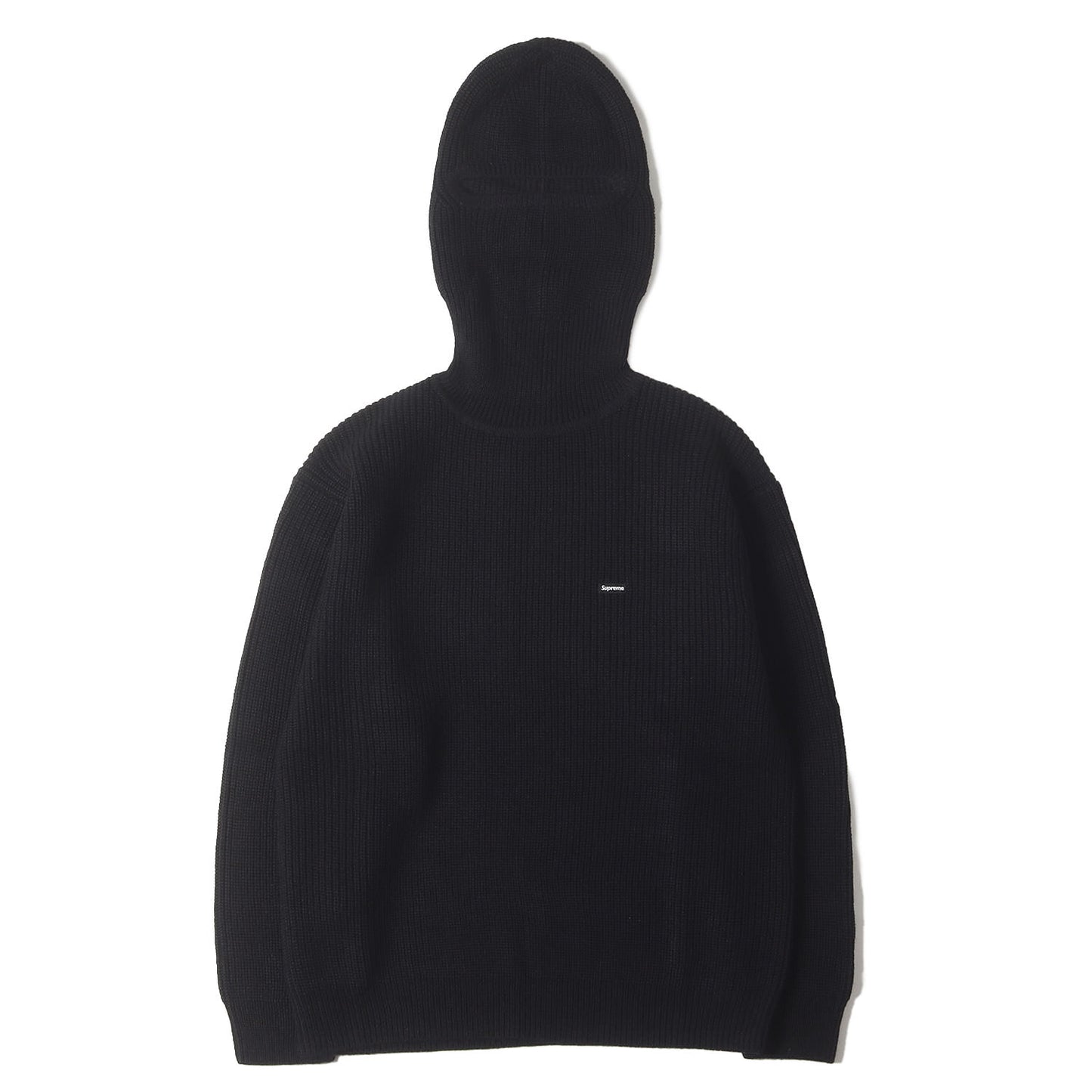 22AW スモールBOXロゴ バラクラバ / タートルネック ニット パーカー(Small Box Balaclava / Turtleneck Sweater)