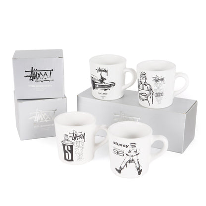 00s 25周年記念 チャプト限定 カレンダーデザイン マグカップ 4個セット