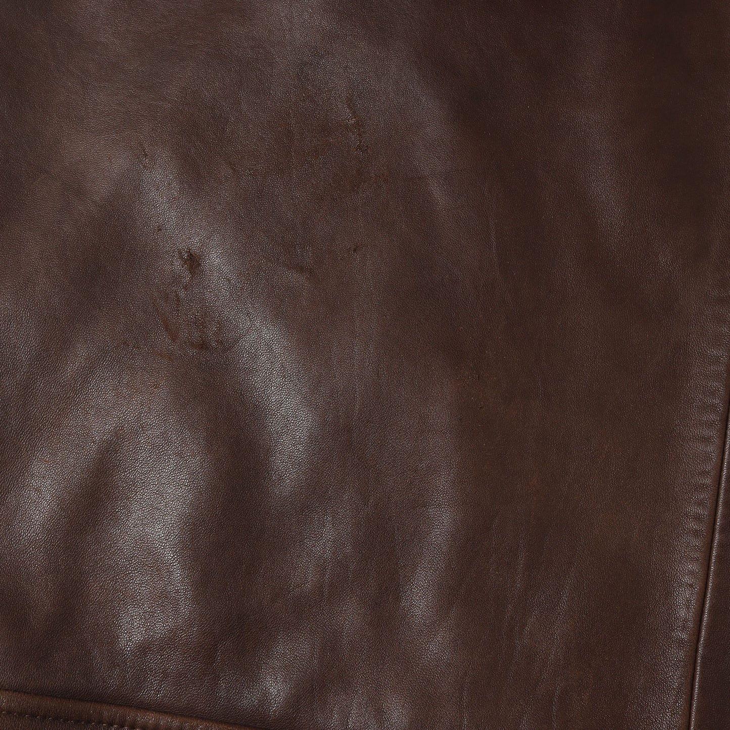 ライナー グレンチェック柄 ラムスキンレザー スイングトップ ジャケット