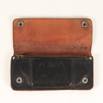 08AW ×PORTER 初期 刻印ボタン レザー ロングウォレット / 長財布(T-WALLET)