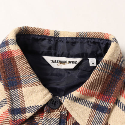 00s NFS限定 ラブジェネチェック エルボーパッチ付き CPO ネルシャツ