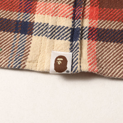 00s NFS限定 ラブジェネチェック エルボーパッチ付き CPO ネルシャツ