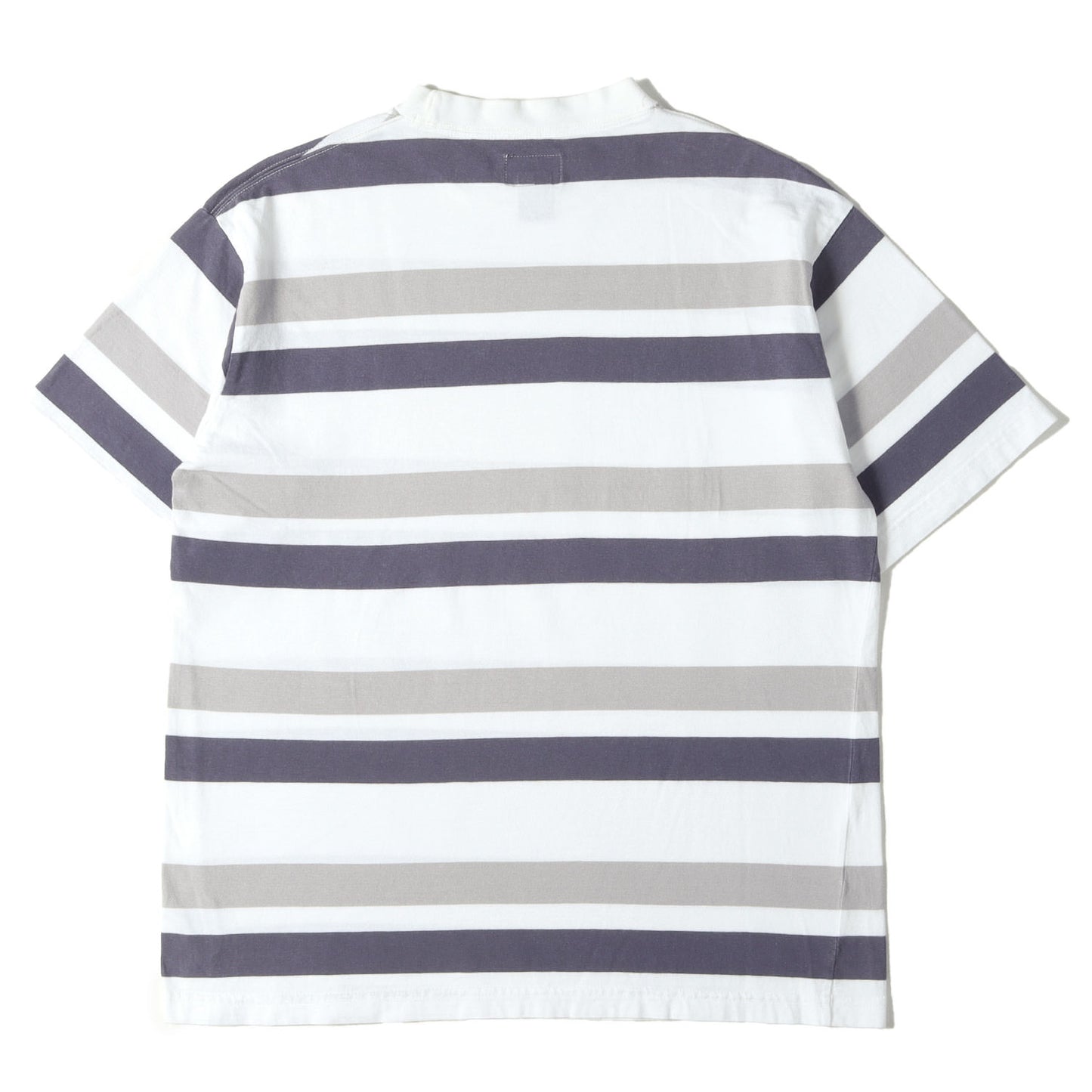 90s 紺タグ OLD STUSSY ボーダー クルーネック Tシャツ
