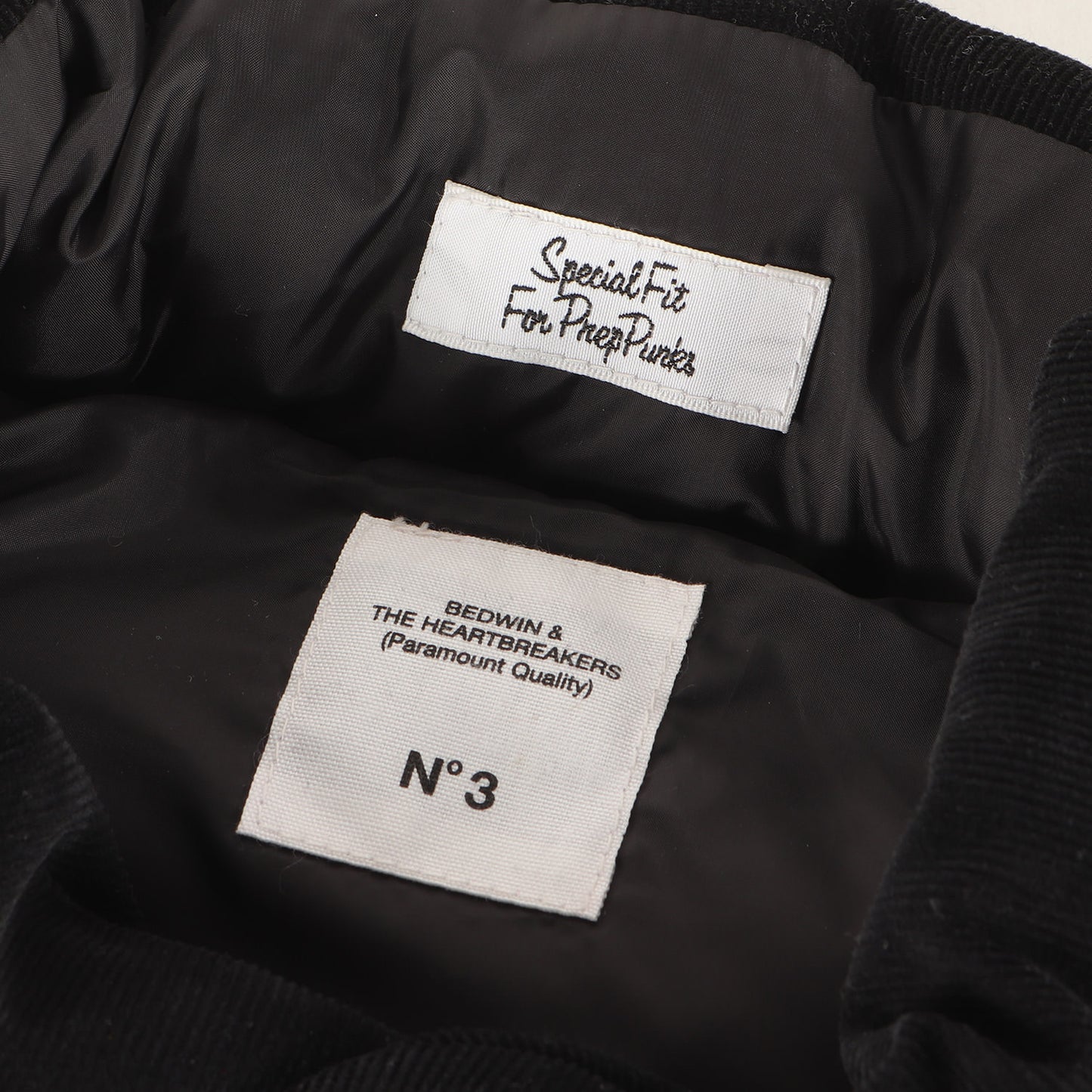 コーデュロイヨーク シャンブレー ダウンベスト