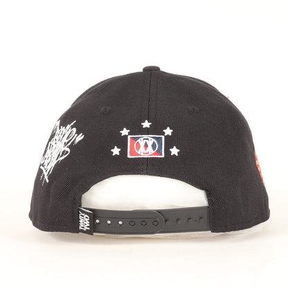 BRONX NATIVE 6周年記念 マルチロゴ ベースボールキャップ