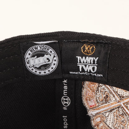 BRONX NATIVE 6周年記念 マルチロゴ ベースボールキャップ