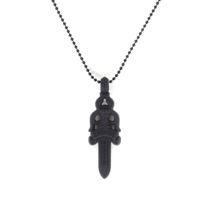 ラージ ダガー ラバー ネックレス(Large Dagger Rubber)