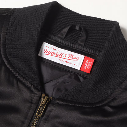 24SS ×Agust D ×ロサンゼルス・レイカーズ サテン ボンバージャケット(Bomber Jacket)