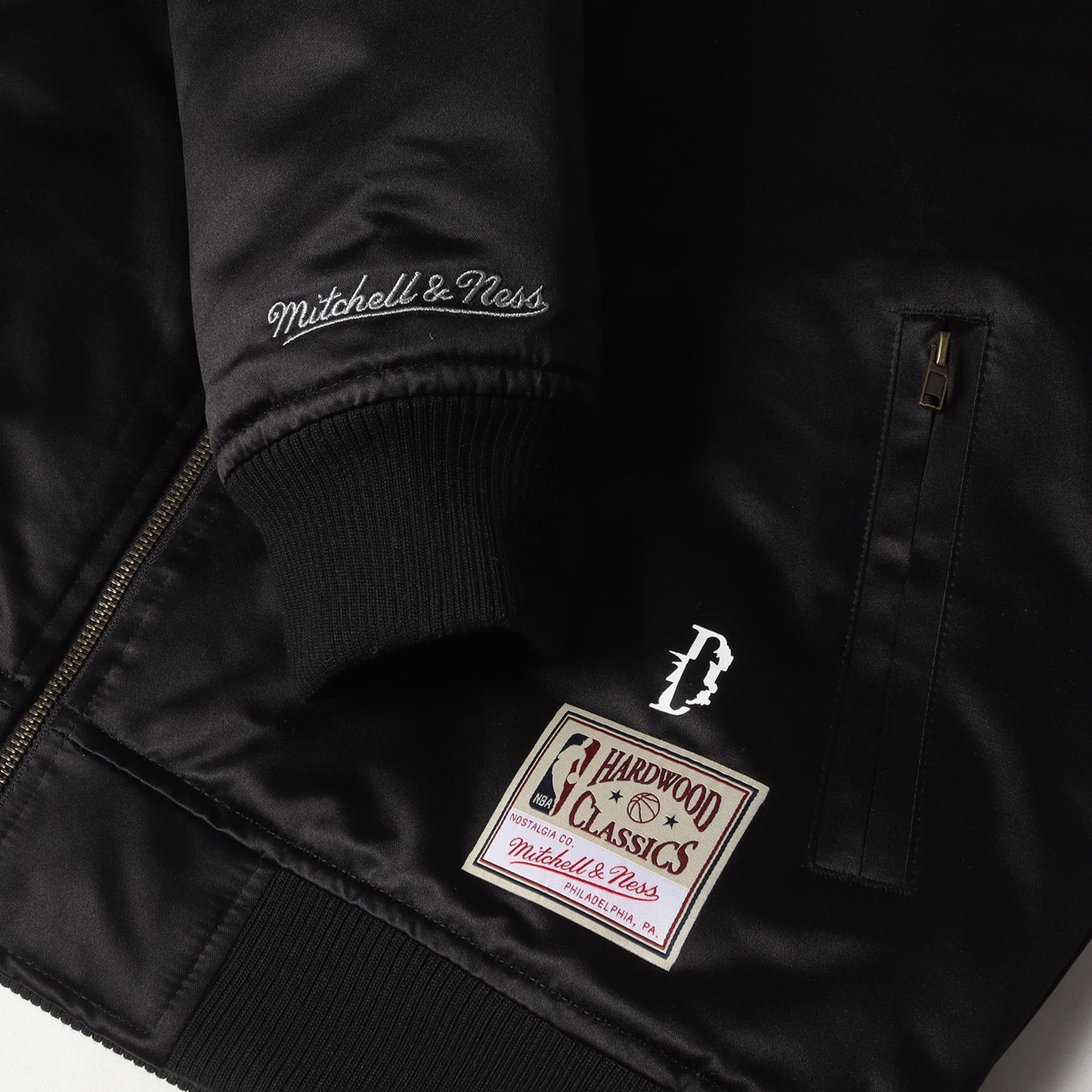 24SS ×Agust D ×ロサンゼルス・レイカーズ サテン ボンバージャケット(Bomber Jacket)
