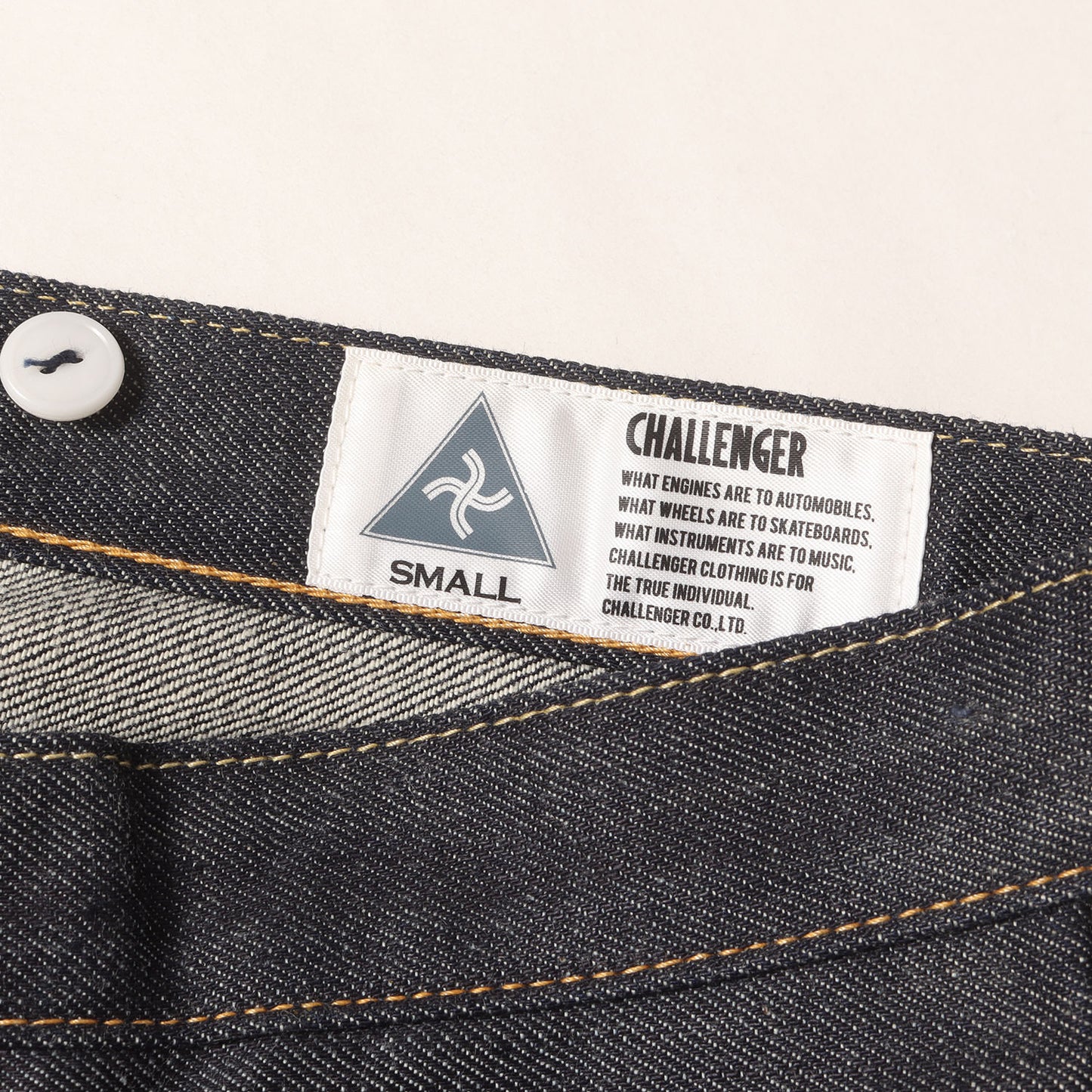 セルビッチ付き リジッド デニムパンツ(DENIM PANTS MID)