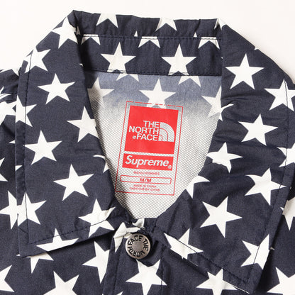 ×THE NORTH FACE スター柄 パッカブル コーチジャケット(Packable Waterproof Coaches Jacket)