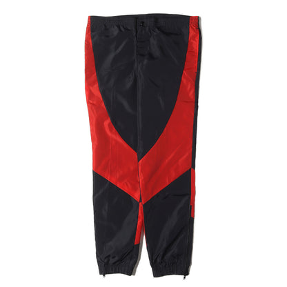 [紺タグ AJ1ブレッドカラー] 80s AIR JORDAN ウイングマークパッチ ナイロン トラックパンツ