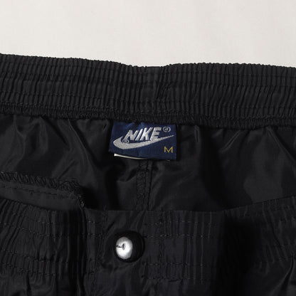 [紺タグ AJ1ブレッドカラー] 80s AIR JORDAN ウイングマークパッチ ナイロン トラックパンツ