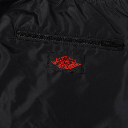 [紺タグ AJ1ブレッドカラー] 80s AIR JORDAN ウイングマークパッチ ナイロン トラックパンツ