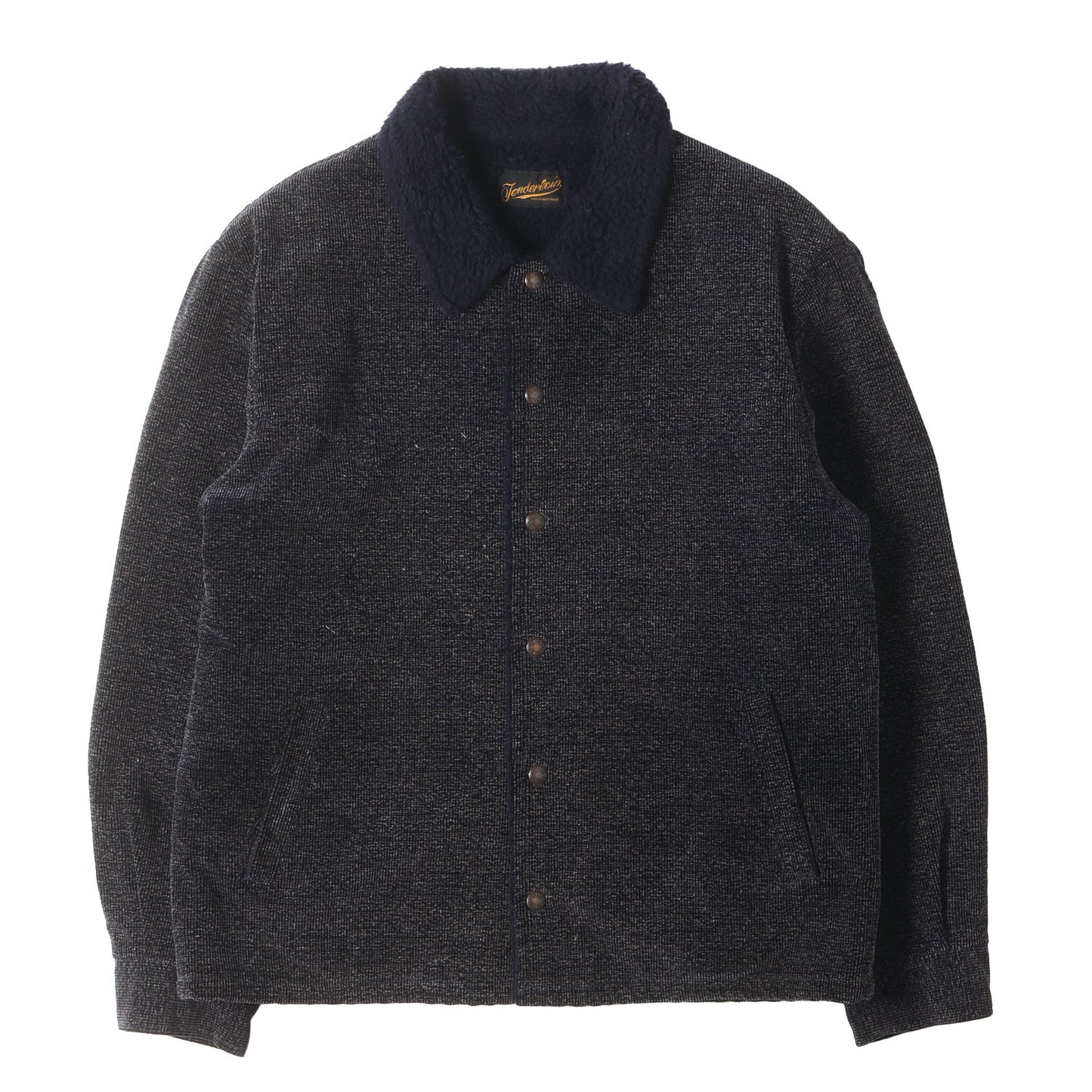 ごま塩 コーデュロイ サドル ボアジャケット(T-SADDLE JIMON JKT)