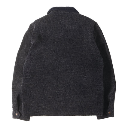 ごま塩 コーデュロイ サドル ボアジャケット(T-SADDLE JIMON JKT)