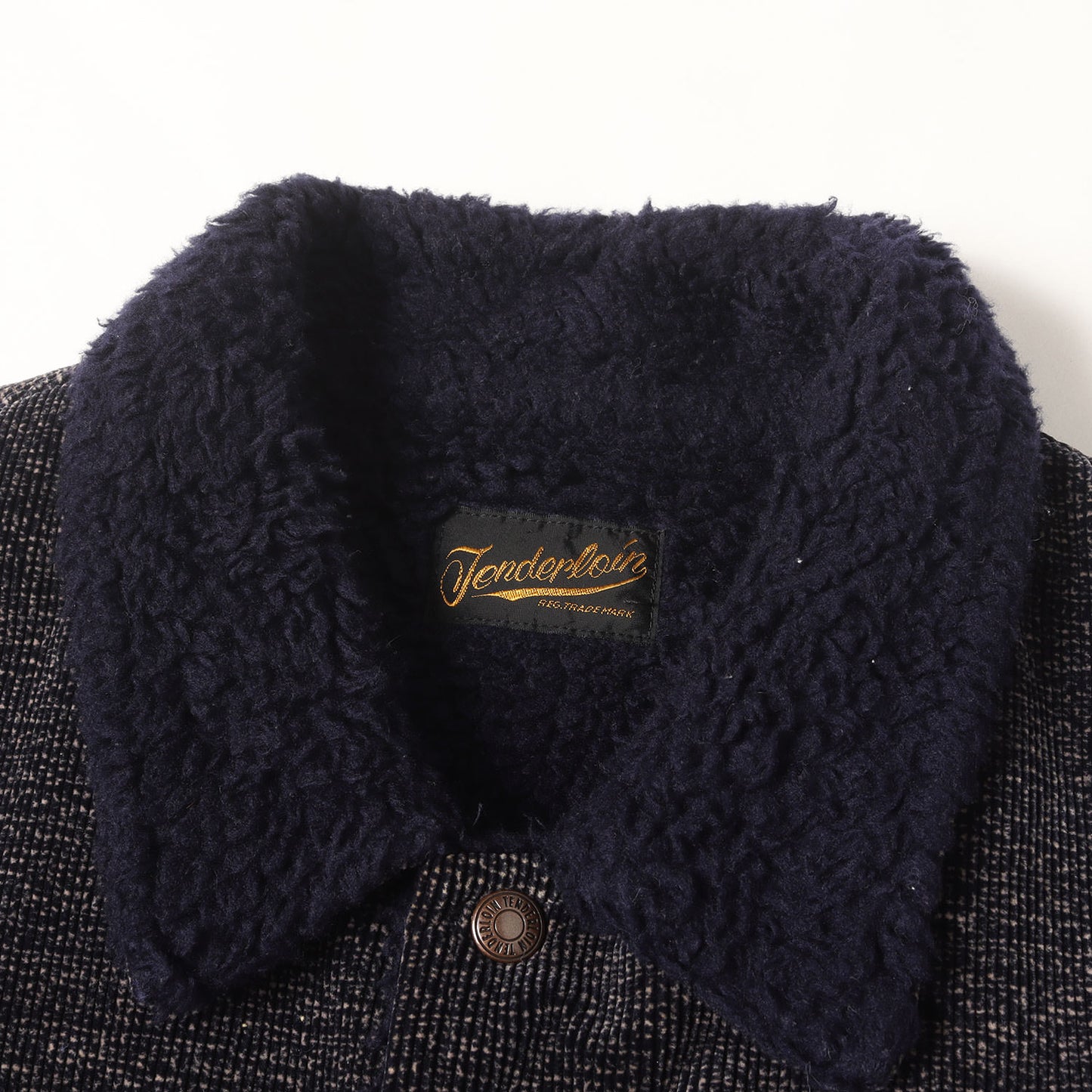 ごま塩 コーデュロイ サドル ボアジャケット(T-SADDLE JIMON JKT)