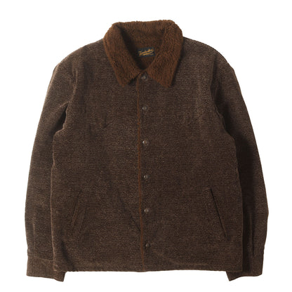 ごま塩 コーデュロイ サドル ボアジャケット(T-SADDLE JIMON JKT)