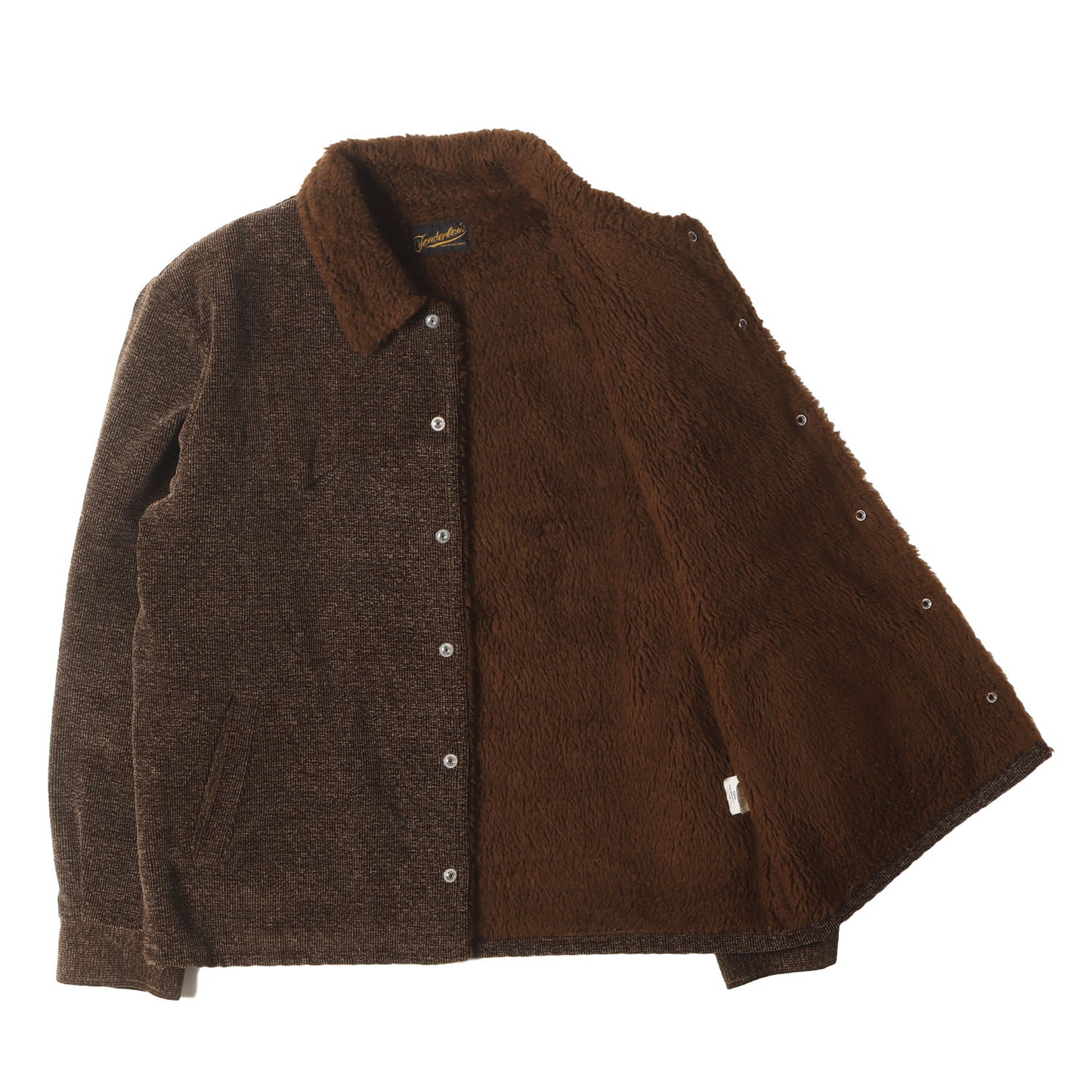 ごま塩 コーデュロイ サドル ボアジャケット(T-SADDLE JIMON JKT)