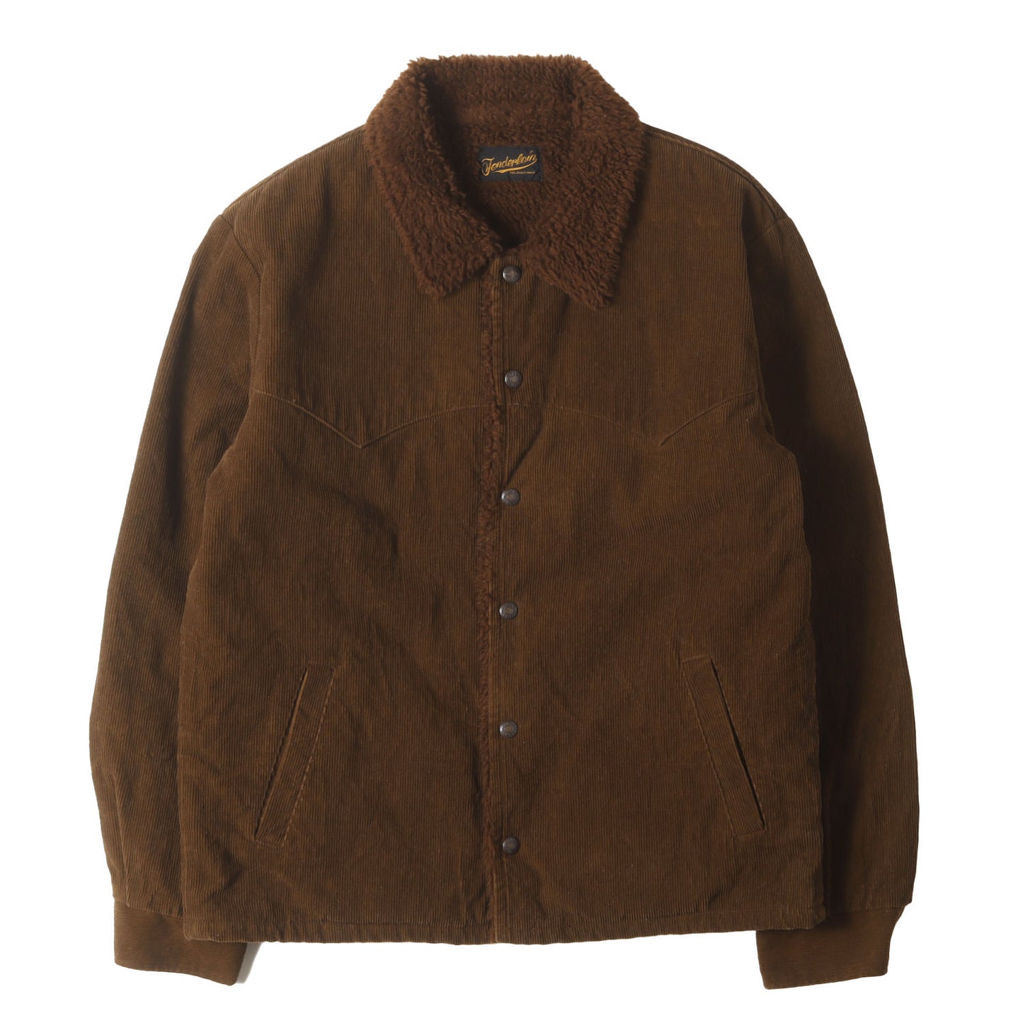 コーデュロイ サドル ボアジャケット(T-SADDLE CORDUROY JKT)