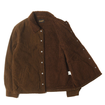 コーデュロイ サドル ボアジャケット(T-SADDLE CORDUROY JKT)