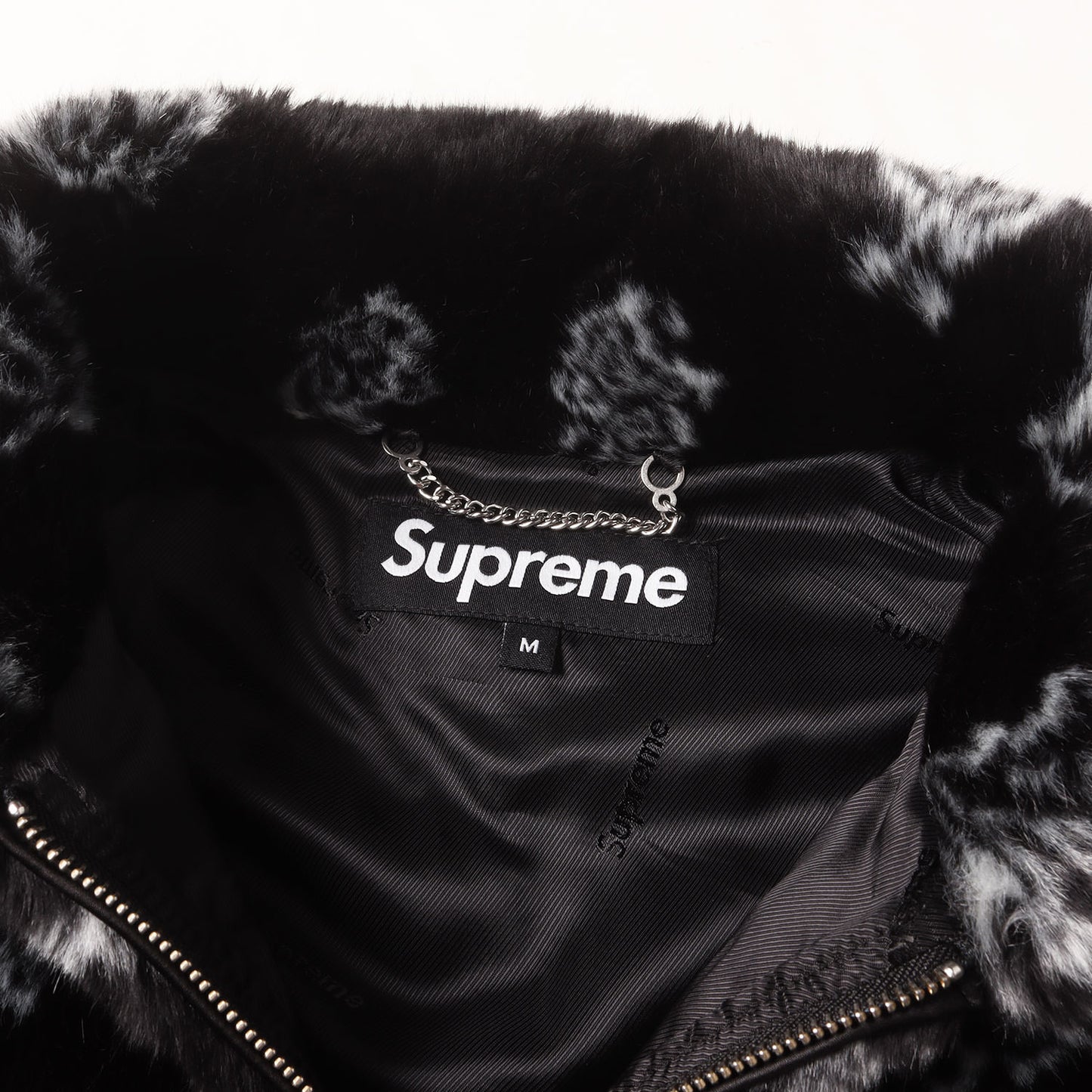 21SS バンダナ柄 フェイクファー ボンバージャケット(Bandana Faux Fur Bomber Jacket)