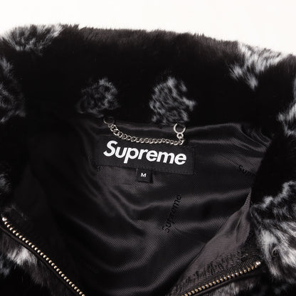 21SS バンダナ柄 フェイクファー ボンバージャケット(Bandana Faux Fur Bomber Jacket)