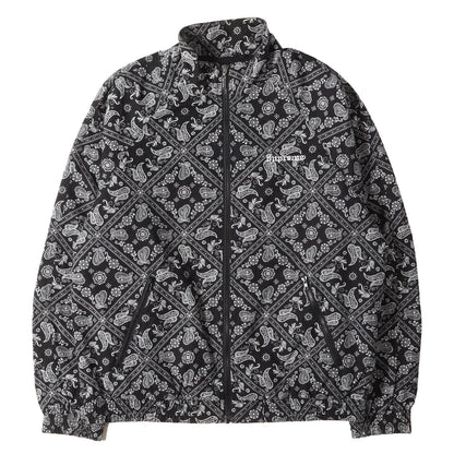 バンダナ柄 コットン トラックジャケット(Bandana Track Jacket)