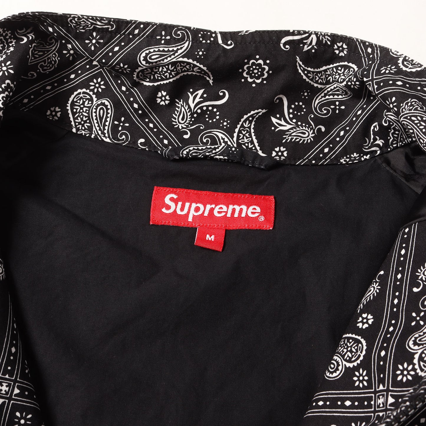 バンダナ柄 コットン トラックジャケット(Bandana Track Jacket)