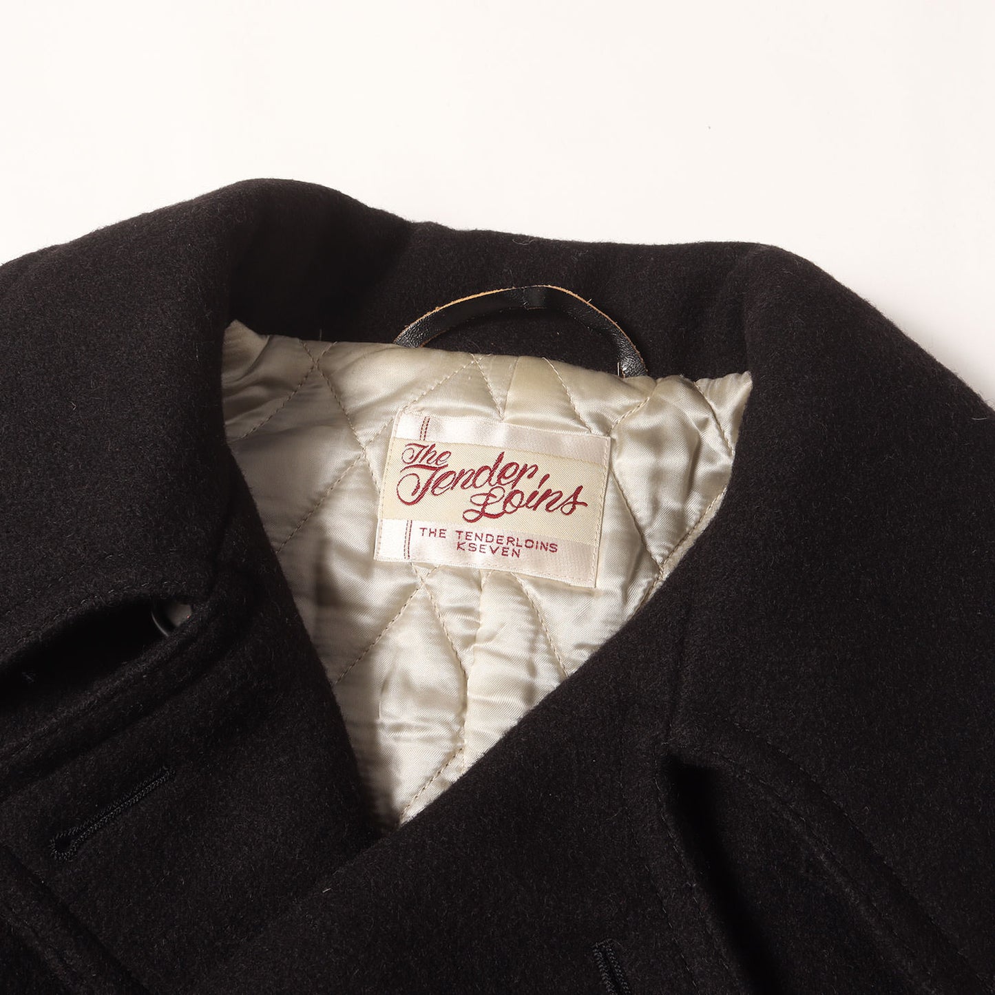 08AW メルトンウール レイルローダー Pコート(T-RAIL COAT)